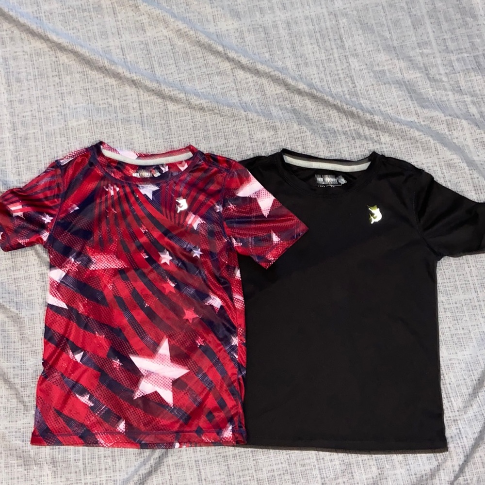 Boys Reel Legends performance shirt.